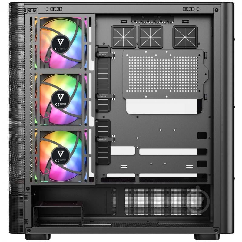 Корпус Modecom VOLCANO AQ400 ARGB MIDI (MC-A-AQ400-4FA-B) - фото 4