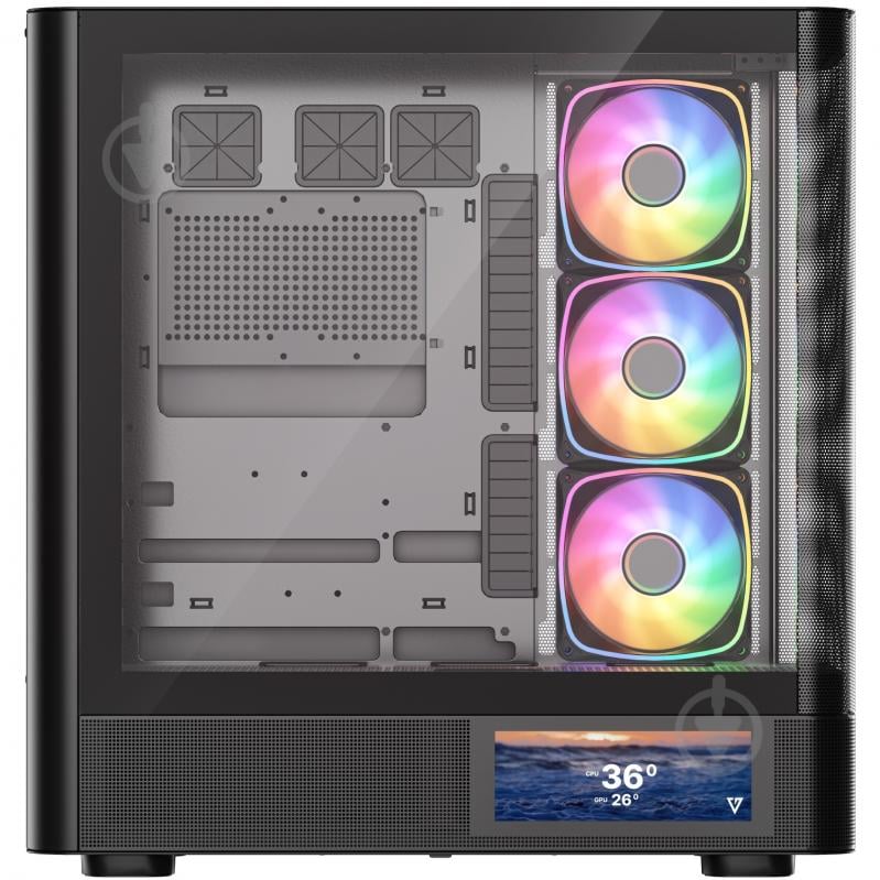 Корпус Modecom VOLCANO AQ400 ARGB MIDI (MC-A-AQ400-4FA-B) - фото 5