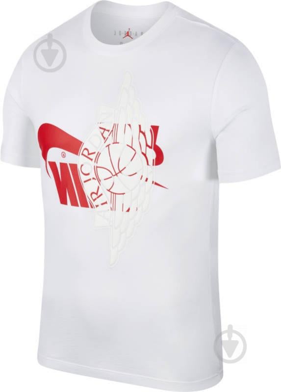 Футболка Nike FUTURA_WINGS_TEE AO0601-100 р.L білий - фото 1