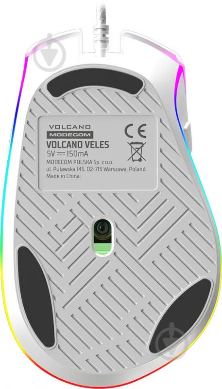 Ігрова миша Modecom white (M-MC-VELES-200) - фото 8