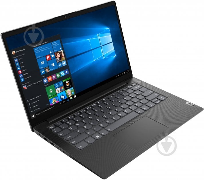 Ноутбук Lenovo V14 G2 ITL 14 (82KA001DRA) black - фото 2