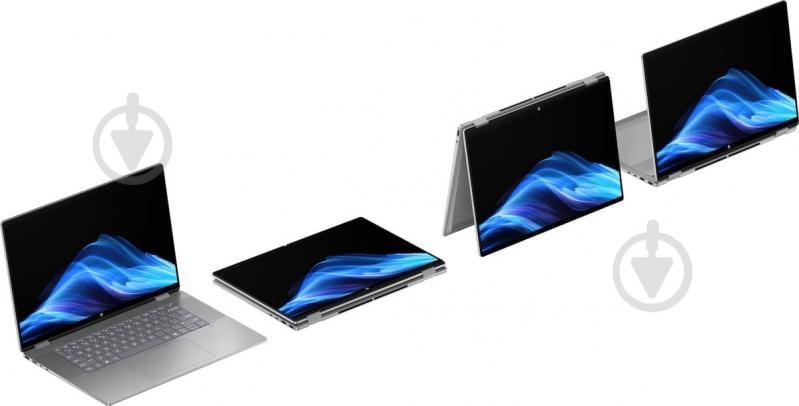 Ноутбук HP OmniBook X Flip x360 16-ar0000ua 16" (C3VE8EA) Meteor Silver - фото 6