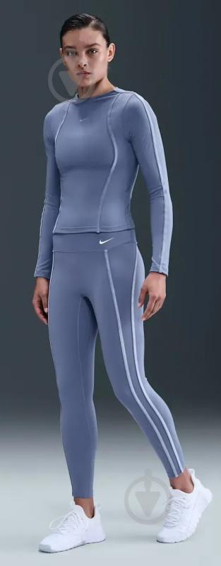 Лосины Nike IO0191-499 р.L голубой - фото 1 Лосины Nike IO0191-499 р.L голубой - фото 1