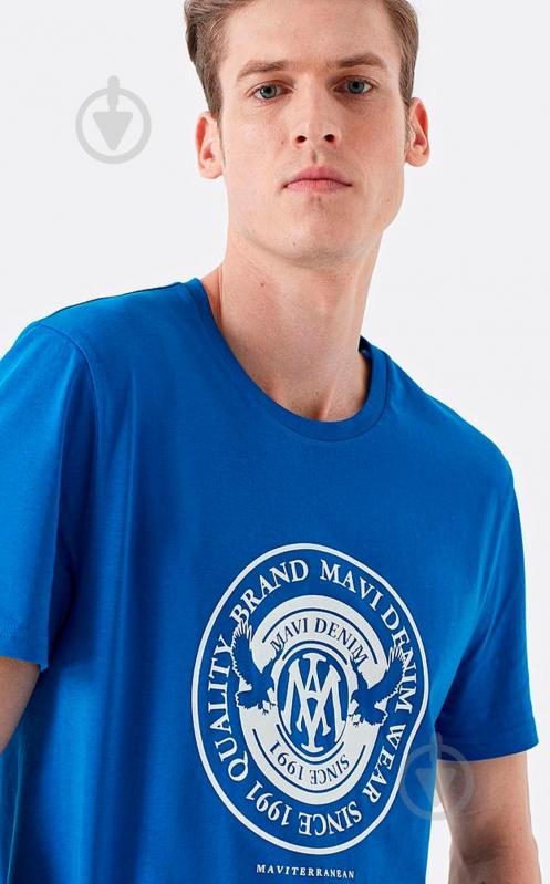 Футболка Mavi MAVI PRINTED TEE 065168-30718 р.M синий - фото 2