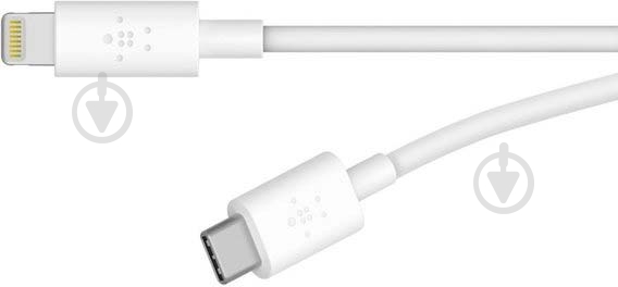 Кабель Belkin Lightning - USB Type-C 2 м white (F8J239BT04-WHT) - фото 3
