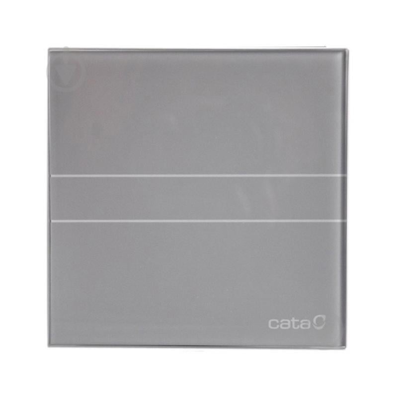 Вытяжной вентилятор Cata E-100 GS GLASS SILVER 900400 - фото 1 Вытяжной вентилятор Cata E-100 GS GLASS SILVER 900400 - фото 1