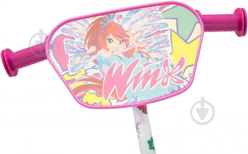 Самокат Hot Wheels Winx лицензионный белый с розовым Т56810 - фото 3