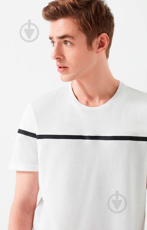 Футболка Mavi STRIPE PRINTED TEE 065968-620 р.2XL білий - фото 4