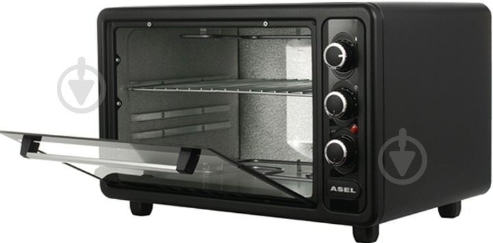 Электрическая печь Asel АF40-33 черная - фото 1