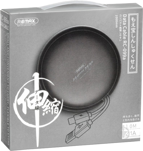 Кабель Remax 1 м black (RC-099A-BLACK) - фото 4 Кабель Remax 1 м black (RC-099A-BLACK) - фото 4