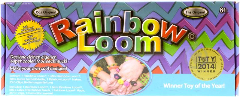 Набір для плетіння Rainbow Loom Виготовлення браслетів R0001 - фото 1