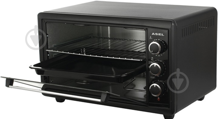 Электрическая печь Asel АF50-33 черная - фото 2