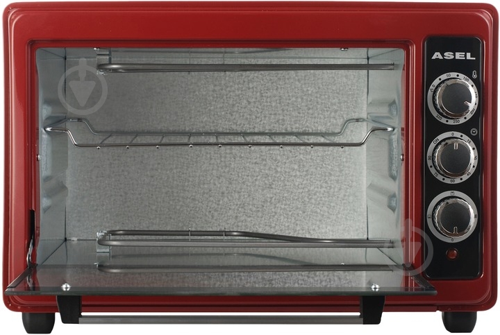 Электрическая печь Asel AF33-23_красный - фото 2 Электрическая печь Asel AF33-23_красный - фото 2