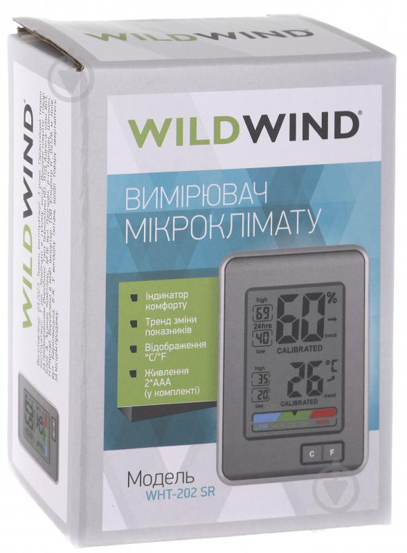 Термогігрометр Wild Wind WHT-202 SR - фото 8