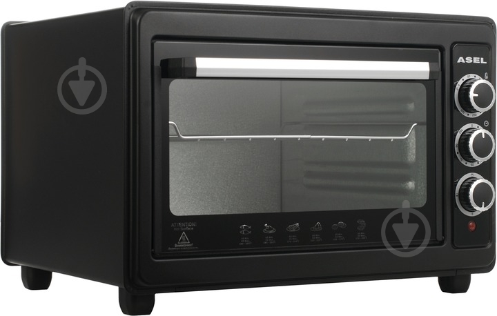 Электрическая печь Asel AF33-23_черный - фото 1 Электрическая печь Asel AF33-23_черный - фото 1