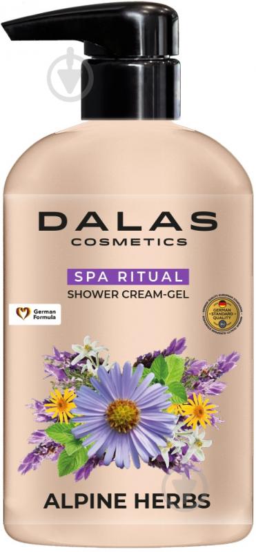 Крем-гель для душа Dalas Alpine Herbs 550 мл - фото 1 Крем-гель для душа Dalas Alpine Herbs 550 мл - фото 1