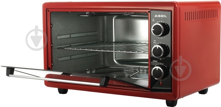 Электрическая печь Asel АF50-23_красный - фото 5 Электрическая печь Asel АF50-23_красный - фото 5