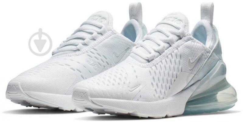 Кроссовки детские демисезонные Nike AIR MAX 270 943345-103 р.37,5 белые - фото 6
