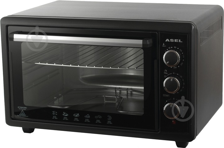 Электрическая печь Asel АF50-23_черный - фото 3