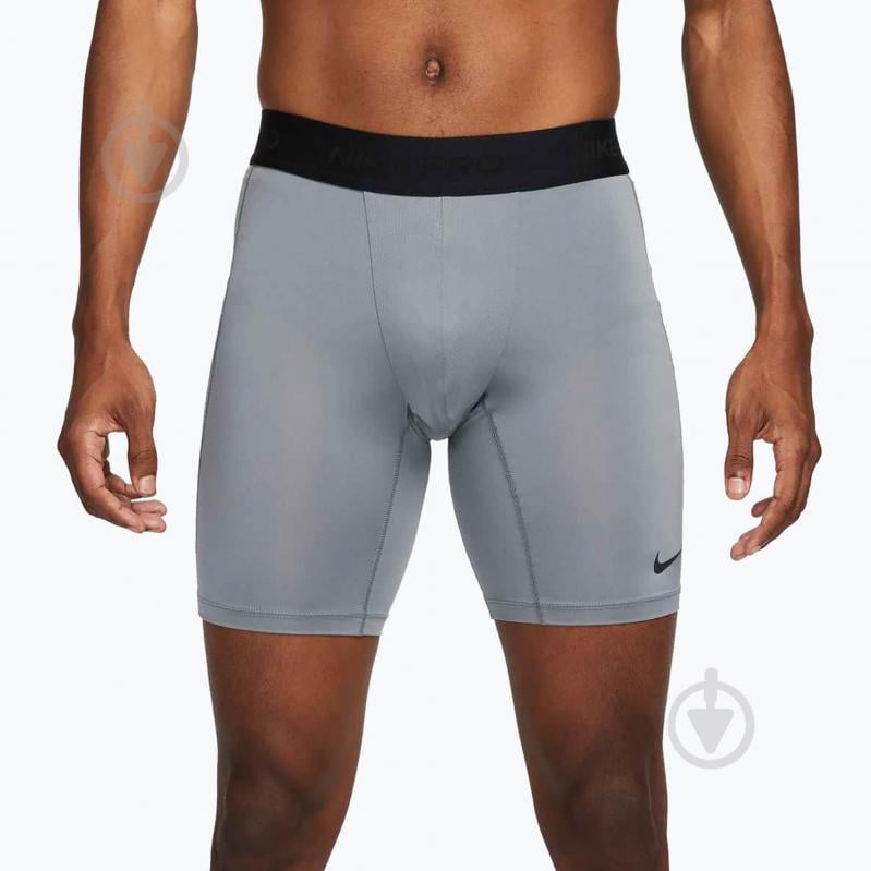 Шорты Nike Nike Pro FB7958-084 р. S серый - фото 2 Шорты Nike Nike Pro FB7958-084 р. S серый - фото 2