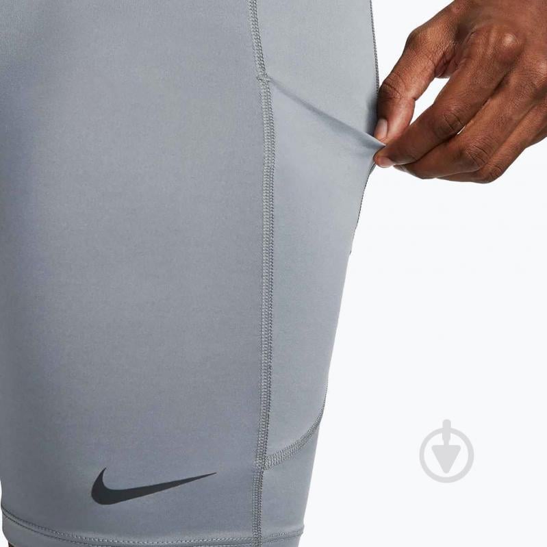 Шорты Nike Nike Pro FB7958-084 р. S серый - фото 6 Шорты Nike Nike Pro FB7958-084 р. S серый - фото 6