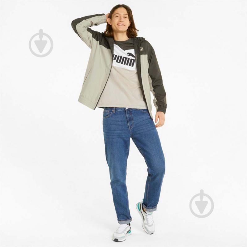 Ветровка мужская Puma ESS+ CB WINDBREAKER 84748364 р.XL бежевая - фото 3 Ветровка мужская Puma ESS+ CB WINDBREAKER 84748364 р.XL бежевая - фото 3