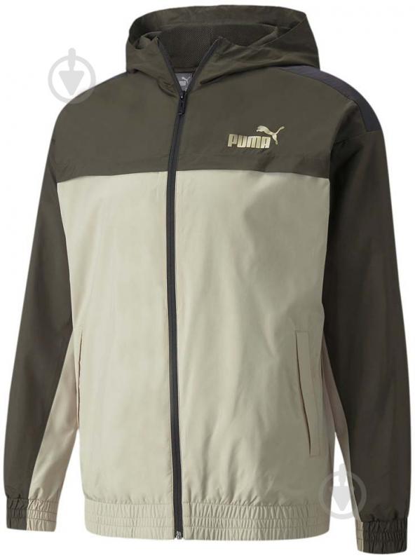 Ветровка мужская Puma ESS+ CB WINDBREAKER 84748364 р.XL бежевая - фото 4 Ветровка мужская Puma ESS+ CB WINDBREAKER 84748364 р.XL бежевая - фото 4