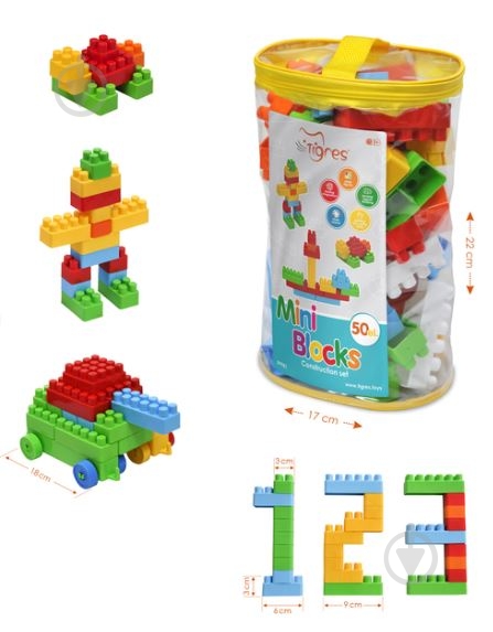 Конструктор Tigres Mini Blocks 39981 - фото 2