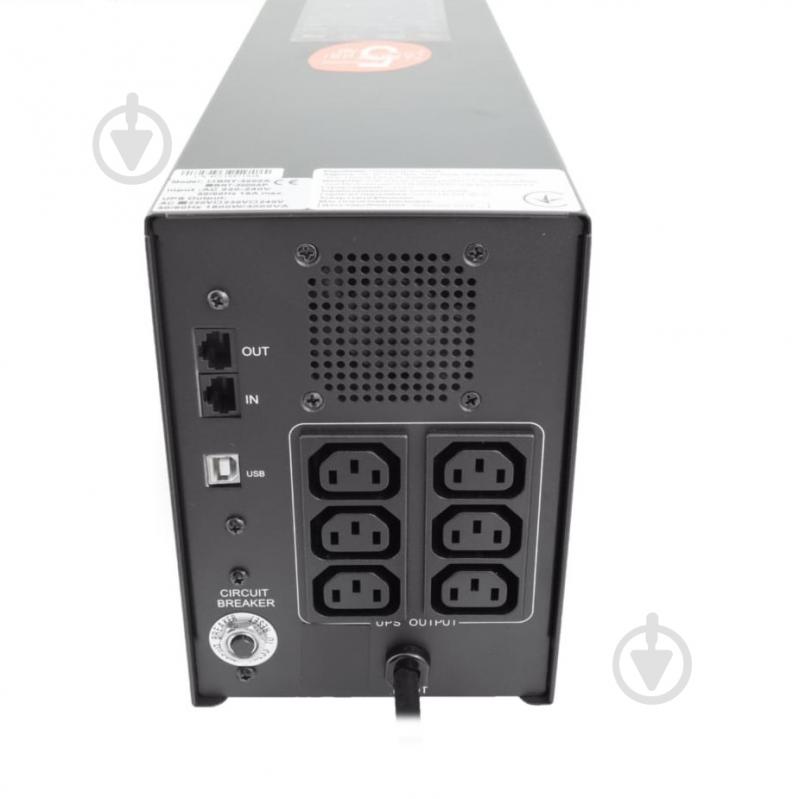 Джерело безперебійного живлення (ДБЖ) Powercom BNT-3000AP IEC BNT-3000AP USB - фото 3