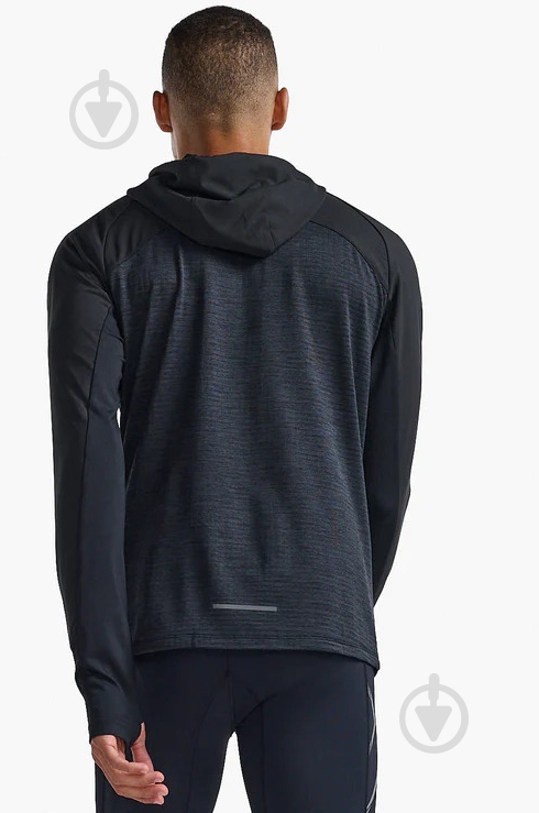 Джемпер 2XU Ignition Shield Hooded Mid-Lyr MR6829a_BLK/BRF р.2XL чорний - фото 4