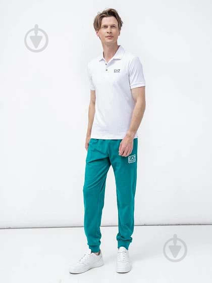 Брюки EA7 TROUSER 3LPP57-PJCSZ-1839 р. S бирюзовый - фото 2