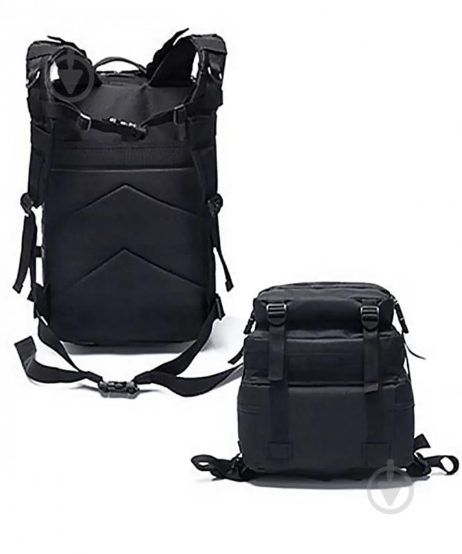 Рюкзак тактический 1991 ТМ водонепроницаемый OXFORD 50л, Black - фото 4 Рюкзак тактический 1991 ТМ водонепроницаемый OXFORD 50л, Black - фото 4