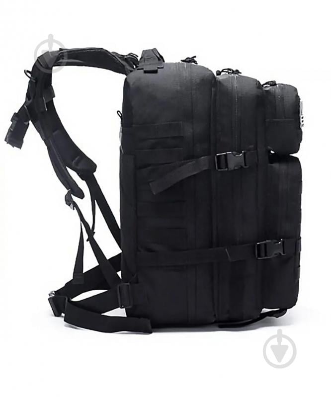 Рюкзак тактический 1991 ТМ водонепроницаемый OXFORD 50л, Black - фото 3 Рюкзак тактический 1991 ТМ водонепроницаемый OXFORD 50л, Black - фото 3