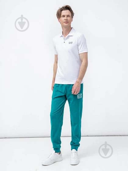 Брюки EA7 TROUSER 3LPP57-PJCSZ-1839 р. L бирюзовый - фото 2