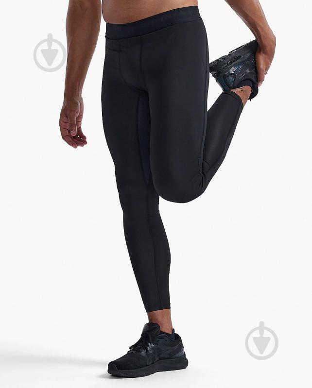 Лосины 2XU Base Layer Comp Tights MA7199b_BLK/NRO р.L черный - фото 2