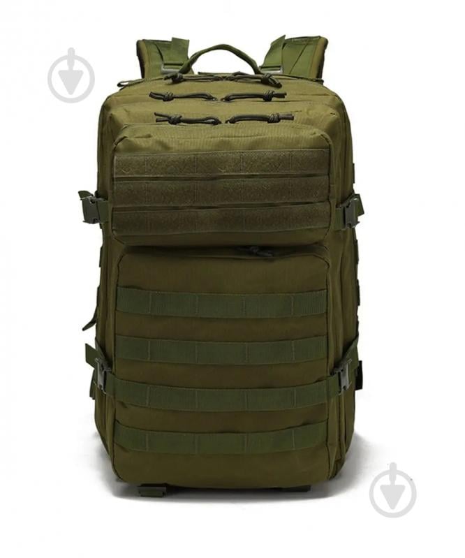 Рюкзак тактичний 1991 ТМ водонепроникний OXFORD 50л, Green - фото 3 Рюкзак тактичний 1991 ТМ водонепроникний OXFORD 50л, Green - фото 3