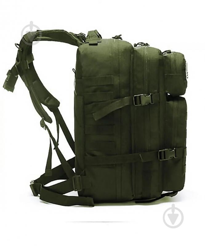 Рюкзак тактичний 1991 ТМ водонепроникний OXFORD 50л, Green - фото 2 Рюкзак тактичний 1991 ТМ водонепроникний OXFORD 50л, Green - фото 2