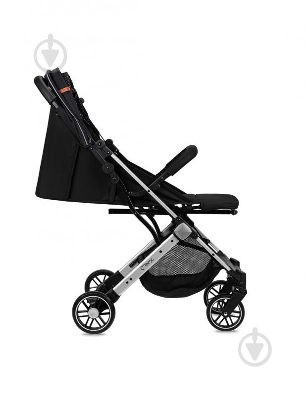 Коляска для двойни MoMi ESTELLE LIGHT Black-Silver - фото 2