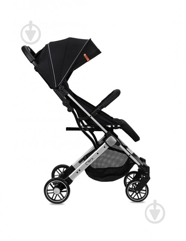 Коляска для двойни MoMi ESTELLE LIGHT Black-Silver - фото 3