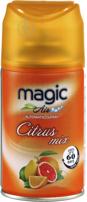 Змінний балон для автоматичного освіжувача повітря Magic Air Citrus mix 250 мл - фото 1