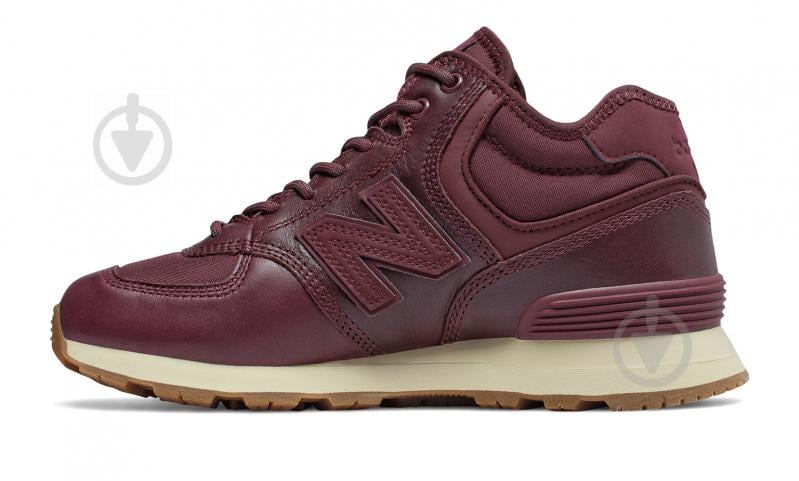 Кросівки жіночі зимові New Balance WH574BC р.37 бордові - фото 2