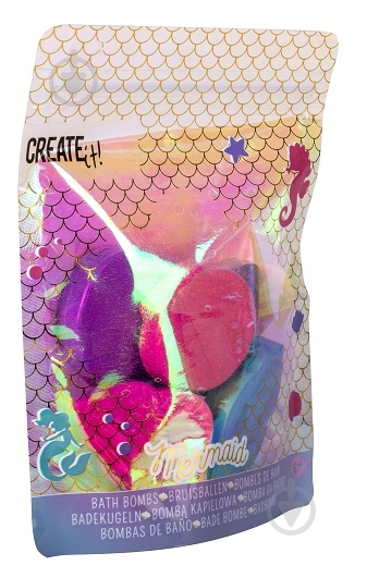 Бомбочка для ванны CREATE IT! MERMAID, 84623 - фото 2