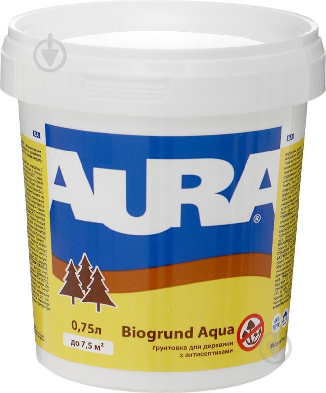 Ґрунтовка Aura® Biogrund Aqua не створює плівки 0,75 л - фото 1 Ґрунтовка Aura® Biogrund Aqua не створює плівки 0,75 л - фото 1