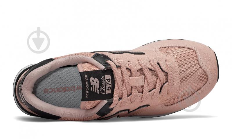 Кроссовки женские New Balance WL574WEG р.37 розово-черные - фото 3