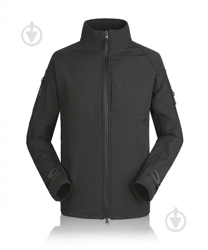 Куртка чоловіча 1991 ТМ тактична SoftShell на флісі 34123-JA-02-B-4XL р.4XL - фото 1