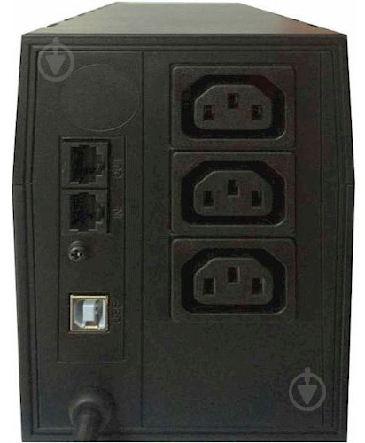 Джерело безперебійного живлення (ДБЖ) Powercom RPT-800AP - фото 3