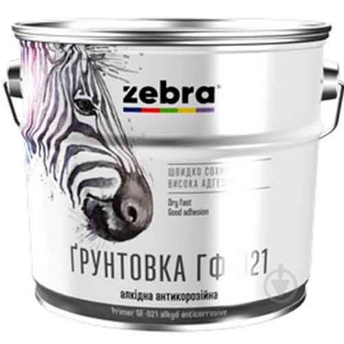 Ґрунт ZEBRA ГФ-021 серія Акварель 887 червоно-коричневий напівмат 0,9 кг - фото 1 Ґрунт ZEBRA ГФ-021 серія Акварель 887 червоно-коричневий напівмат 0,9 кг - фото 1
