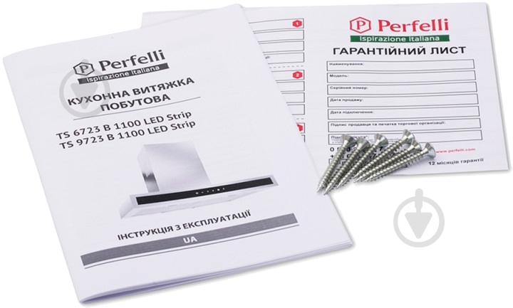 Вытяжка Perfelli TS 9723 B 1100 WH LED Strip - фото 6