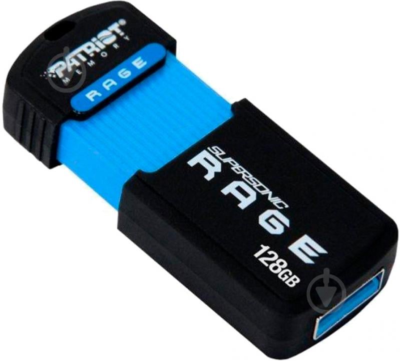 Флеш-память USB Patriot Supersonic Rage XT 128 ГБ USB 3.0 black (PEF128GSRUSB) - фото 1