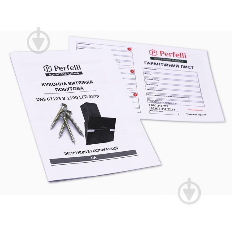 Витяжка Perfelli DNS 67103 B 1100 BL LED Strip - фото 6